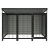 Outdoor Dog Kennel 76"x52.4"x45.7"