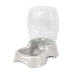 Petmate Pet Cafe Waterer Pearl Silver Medium