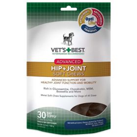 Vet's Best Advanced Hip  Joint Soft Chews 1ea/30 Chews, 4.2 oz