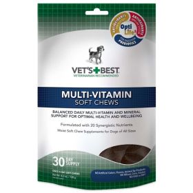 Vet's Best MultiVitamins Soft Chews 1ea/30 Chews, 4.2 oz