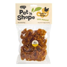 Pet N Shape Chik 'N Rings Dog Treat 8 Oz