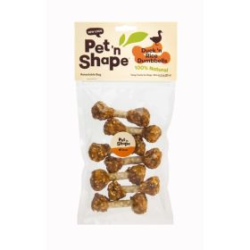 Pet 'N Shape Duck 'n Rice Dumbbells Dog Treats 3 oz