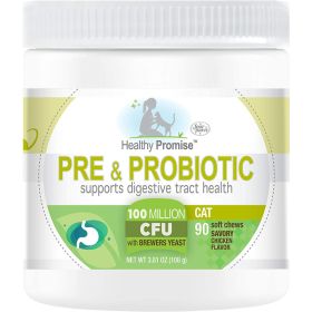 Four Paws Healthy Promise Pre and Probiotics for Dogs Soft Chews Pre and Probiotic, 1ea/90 ct