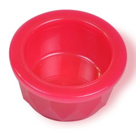 Van Ness Plastics Crock Translucent Heavyweight Dish for Small Animals Assorted Midget