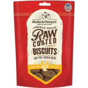 Stella & Chewys Dog Raw Coated Biscuits Chicken 9Oz