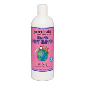 Earthbath Ultra-Mild Puppy Shampoo, Wild Cherry 16oz