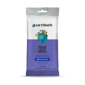 Earthbath Tushy Wipes, Rosemary  Chamomile 30 count