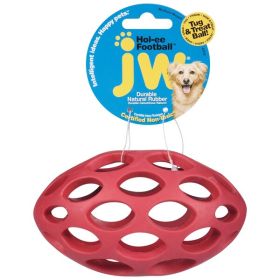 JW Pet Hol-ee Football Dog Toy Assorted Medium