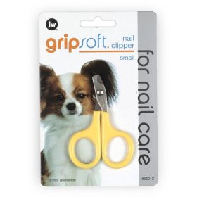 JW Pet Dog Nail Clipper Grey, Yellow Small