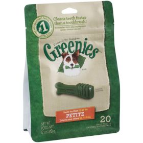 Greenies Dog Dental Treats Original 1ea/12 oz, 20 ct, Petite