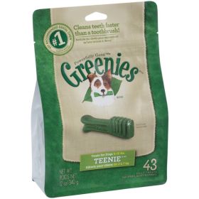 Greenies Dog Dental Treats Original 1ea/12 oz, 43 ct, Teenie