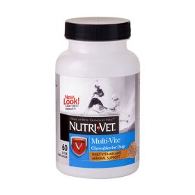 NutriVet MultiVit Vitamins and Minerals Adult Dogs 1ea/60 Tablets