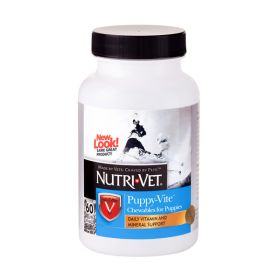 NutriVet PuppyVite Liver Chewables 1ea/60 ct