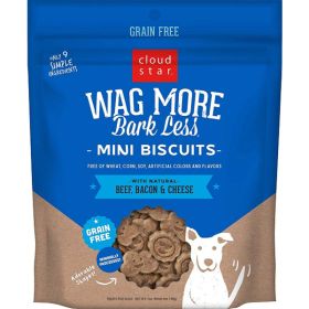 Wagmore Dog Grain Free Mini Baked Beef & Bacon 7oz.