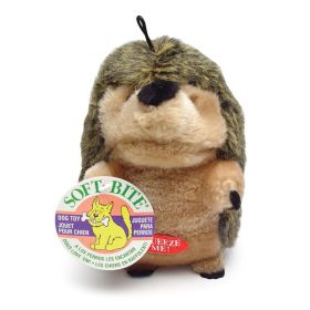 Aspen Grunting Hedgehog Plush Dog Toy Multi-Color Large