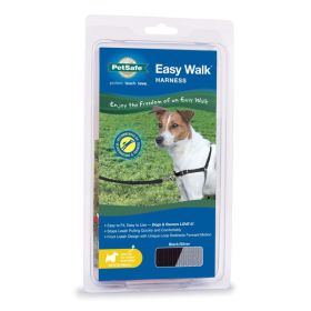 PetSafe Easy Walk Dog Harness Black, Silver Petite/Small