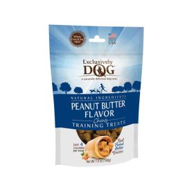 Exclusively Pet Training Treats Peanut Butter Flavor 7 oz