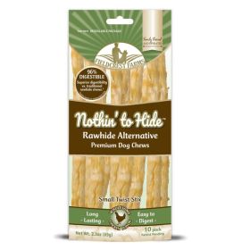 Fieldcrest Farms Nothin' To Hide Twist Stix Dog Treat 2.3 oz 10 Pack