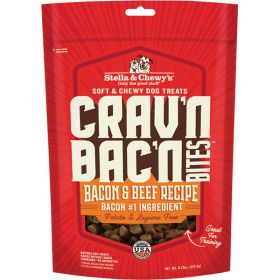 Stella & Chewys Dog Crav'N Bacon Bites Beef 8.25Oz / Treats