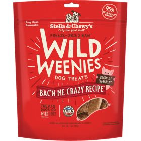 Stella & Chewys Dog Freeze-Dried Weenie Bacon 3Oz