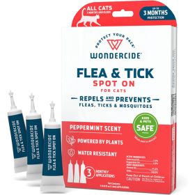 Wondercide Flea & Tick Spot On for Cats-Peppermint