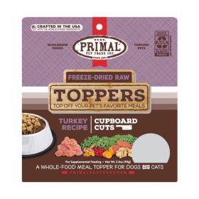 Primal Freeze Dried Cupboard Cuts Toppers | Turkey 3.5 Oz