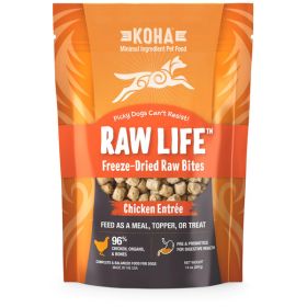 Koha Dog Grain Free Raw Freeze Dried Bites Chicken 14Oz