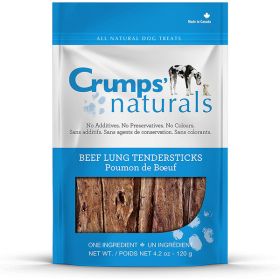 Crumps Natural Beef Tenderstick  4.2 oz (120g) (100% Beef Lung)