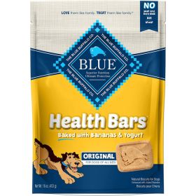 Blue Buffalo Health Bar Banana Yogurt  16oz.