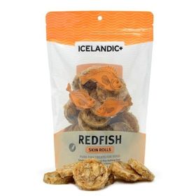 Icelandic+ Redfish Skin Rolls Single Bag