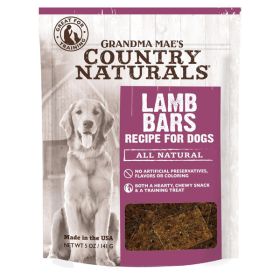 Grandma Mae's Country Naturals Grain Free Lamb Bars Dog Treats 1ea/5 oz