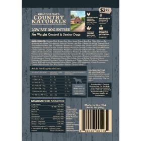 Grandma Mae's Country Naturals Premium All Natural Light/Sr Dog Food 14 oz