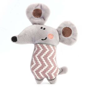 plush catnip toy animal shape (Color: D)