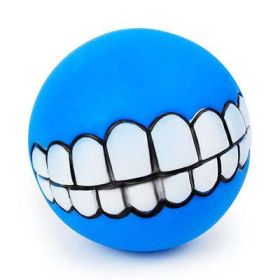 Funny Silicone Pet Dog Toys (Color: Blue)