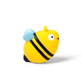 fruit animal latex sounding toys (Color: lemon bee)