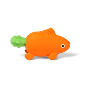 fruit animal latex sounding toys (Color: carrot fish)