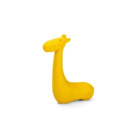 latex gnawing sound toys (Color: yellow giraffe)