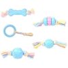 Bone Leash Dog Chew Toys